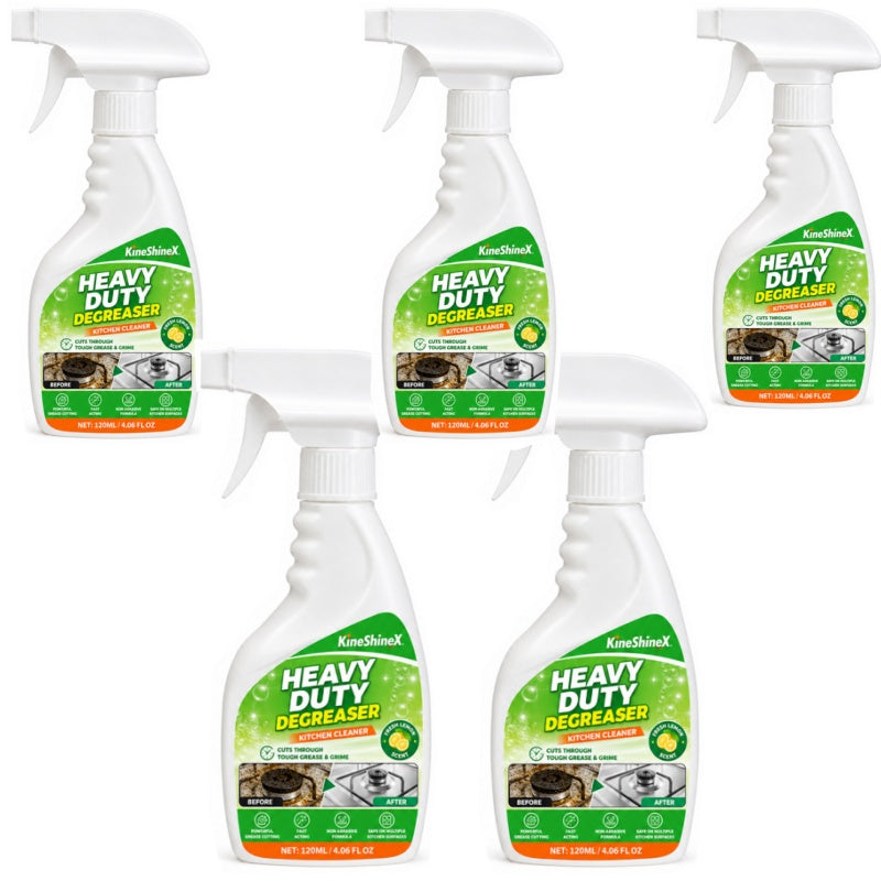 🔥🧽 120ML Heavy Duty Kitchen Degreaser Spray – Powerful Grease Remover For Stove, Oven, Cabinets & Multiple Surfaces