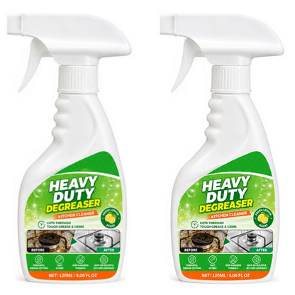🔥🧽 120ML Heavy Duty Kitchen Degreaser Spray – Powerful Grease Remover For Stove, Oven, Cabinets & Multiple Surfaces