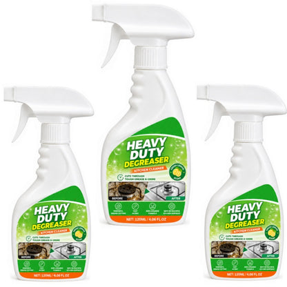 🔥🧽 120ML Heavy Duty Kitchen Degreaser Spray – Powerful Grease Remover For Stove, Oven, Cabinets & Multiple Surfaces
